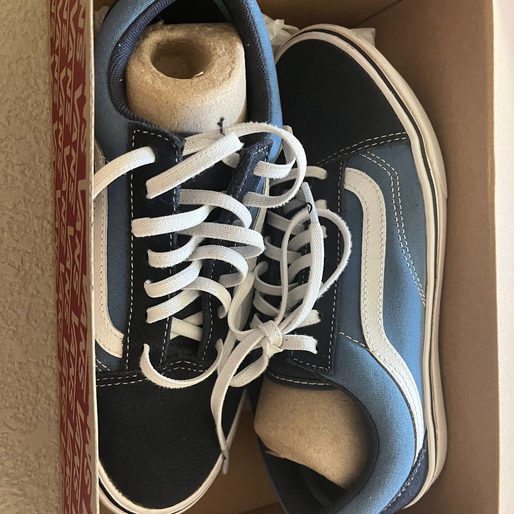 Navy Blue Old Sko Vans
